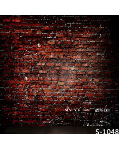 Uneven Brick Wall Computer Printed Photography Backdrop S-1048