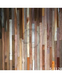 Thin Wooden Wall Computer Printed Photography Backdrop S-1124