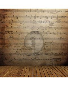 Stave Wall Computer Printed Photography Backdrop S-1847
