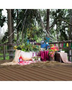 Colorful Outdoor Computer Printed Photography Backdrop S-1872