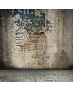 Old Wall Computer Printed Photography Backdrop S-1892