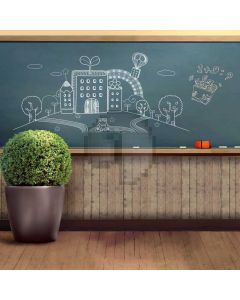 Blackboard Computer Printed Photography Backdrop S-1928