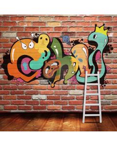 Brick Wall Computer Printed Photography Backdrop S-1954