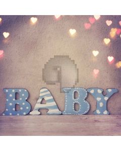 Baby Shower Computer Printed Photography Backdrop S-1966