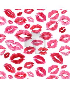 Lip Print Wall Computer Printed Photography Backdrop S-1978