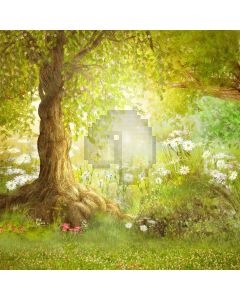 Cute Forest Computer Printed Photography Backdrop S-1987