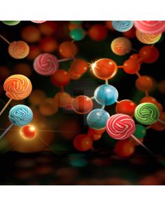 Lolipop Computer Printed Photography Backdrop S-2005
