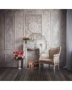 Elegant Indoor Computer Printed Photography Backdrop S-2009