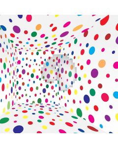 Colorful Points Computer Printed Photography Backdrop S-523