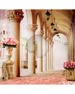 Romantic Corridor Computer Printed Photography Backdrop S-770