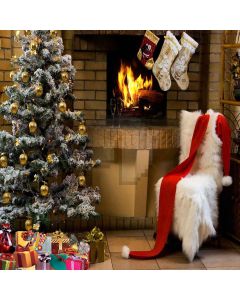 Romantic Christmas Computer Printed Photography Backdrop XLX-043