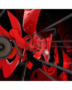 Red And Black  Computer Printed Photography Backdrop XLX-063
