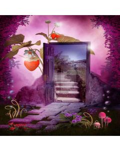 Fairy Tale World Computer Printed Photography Backdrop XLX-189