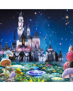 Beautiful Fairy-Tale World Computer Printed Photography Backdrop XLX-200