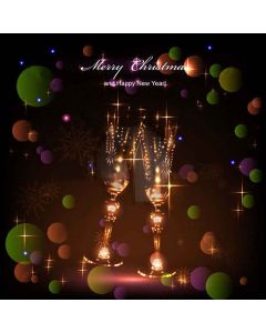 Luxurious Goblets Computer Printed Photography Backdrop XLX-221