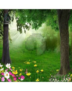 Lush Forest Computer Printed Photography Backdrop XLX-249