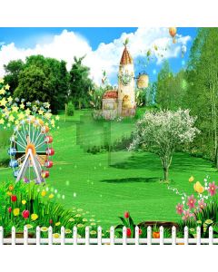 Spring Time  Computer Printed Photography Backdrop XLX-253