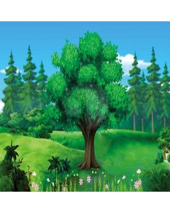 Lonely Forest  Computer Printed Photography Backdrop XLX-262