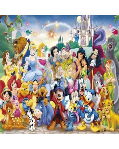 Fairy Tale Characters Computer Printed Photography Backdrop XLX-264