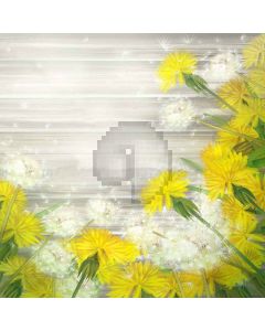 Vibrant Flowers Computer Printed Photography Backdrop XLX-293