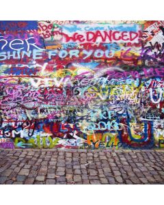 Dense Graffiti Computer Printed Photography Backdrop XLX-311