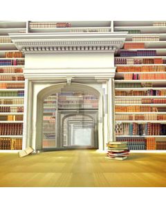 Rich Books Computer Printed Photography Backdrop XLX-355