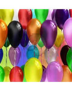 Colorful Balloons Computer Printed Photography Backdrop XLX-399