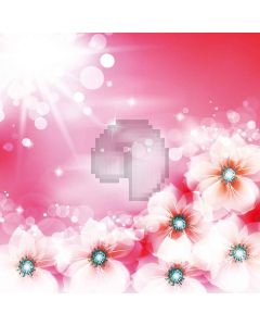 Dream Flower  Computer Printed Photography Backdrop XLX-425