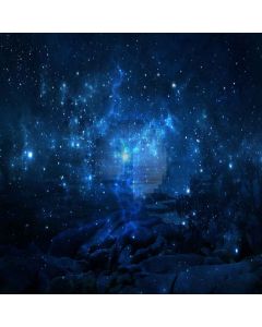 Brilliant Starry Sky Computer Printed Photography Backdrop XLX-446