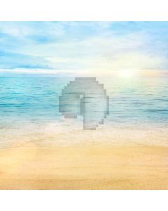 Clear Sea Computer Printed Photography Backdrop XLX-459