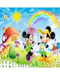 Lovely Mouse  Computer Printed Photography Backdrop XLX-471
