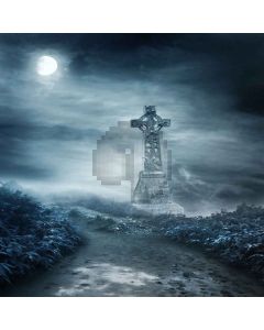 Horrible Night Computer Printed Photography Backdrop XLX-474