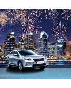 Brilliant Firework Computer Printed Photography Backdrop XLX-486