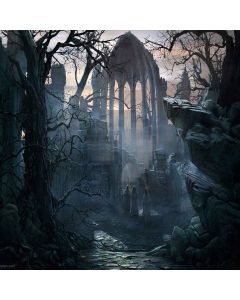 Sacred Zone  Computer Printed Photography Backdrop XLX-524