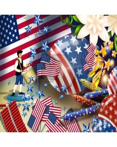 Celebration Scene Computer Printed Photography Backdrop XLX-554
