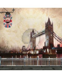 Urban Night Computer Printed Photography Backdrop XLX-564