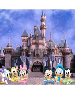 Cartoon Characters Computer Printed Photography Backdrop XLX-610