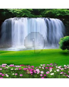 Amazing Waterfall Computer Printed Photography Backdrop XLX-641