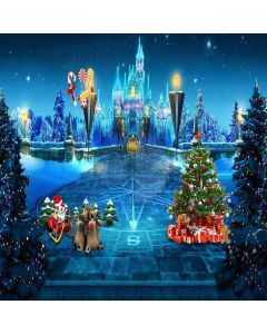 Christmas Eve Computer Printed Photography Backdrop XLX-673