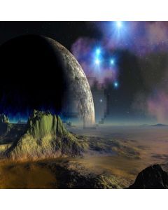Star Light Darkness Computer Printed Photography Backdrop XYZ-844