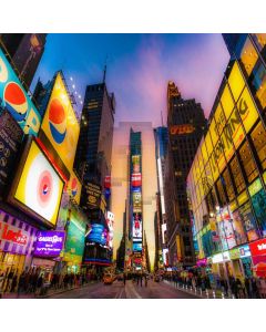 Street Building Advertising Board Light Computer Printed Photography Backdrop XYZ-853