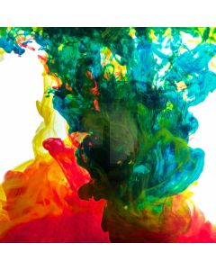 Graffiti Green Orange Blue Computer Printed Photography Backdrop XYZ-895
