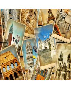 Cover Tower Building Computer Printed Photography Backdrop XYZ-976