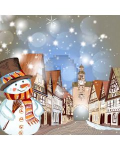 Snow Man Digital Printed Photography Backdrop YHA-090