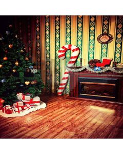 Wonderful Christmas Wallpaper Digital Printed Photography Backdrop YHA-112