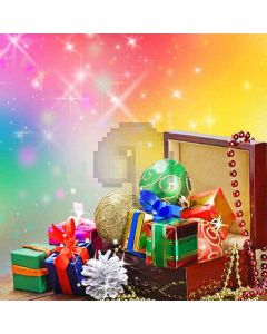 Colorful Gifts Digital Printed Photography Backdrop YHA-130