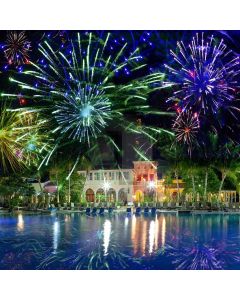 Bright Firework Digital Printed Photography Backdrop YHA-138
