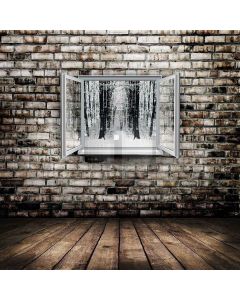Window And Wall Digital Printed Photography Backdrop YHA-139
