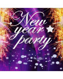 New Year Party Digital Printed Photography Backdrop YHA-154