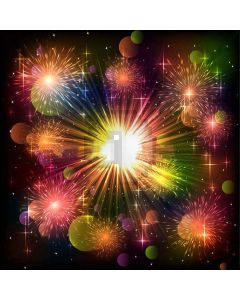 Briliant Firework Digital Printed Photography Backdrop YHA-170